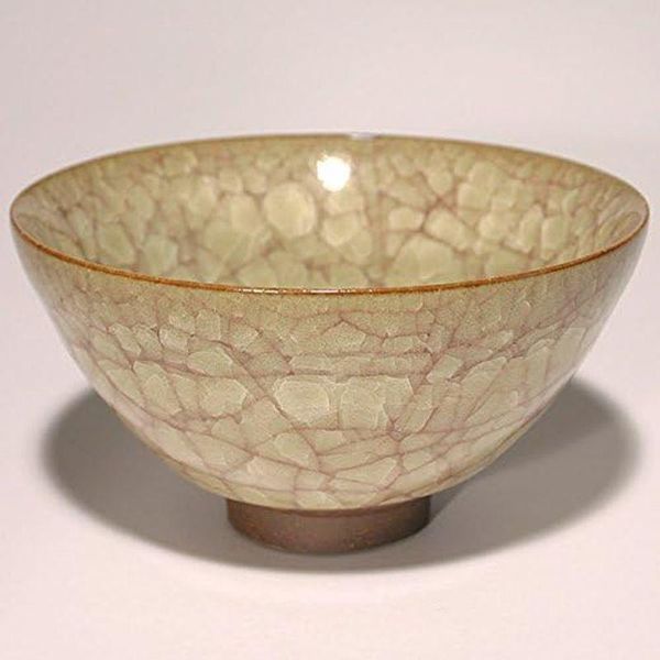 利宋窯　抹茶椀　米色瓷の画像