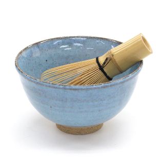 茶道具 抹茶茶碗 青斑唐津 日本製の画像 3枚目