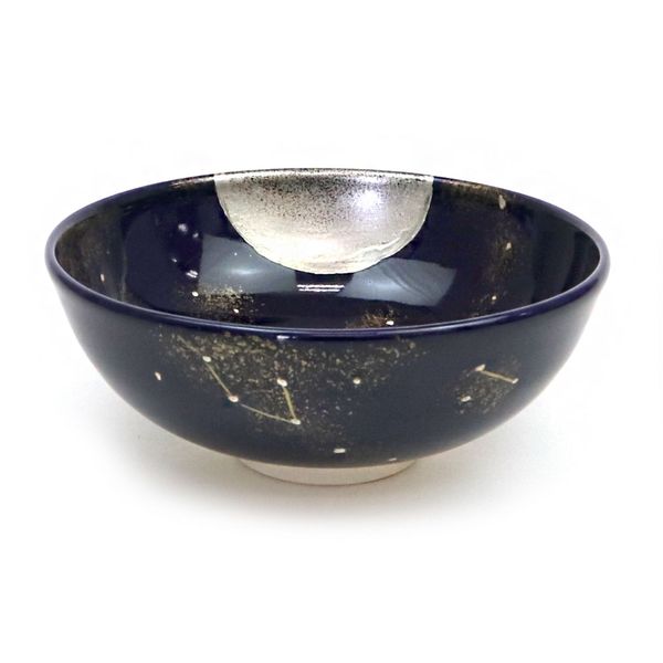 平茶碗 瑠璃釉 夏の星空 八木海峰作の画像