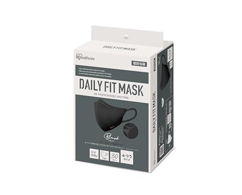 カラーマスク ふつうサイズ 30枚 DAILY FIT MASKの画像