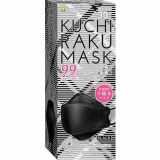 KUCHIRAKU MASK 30枚入  株式会社医食同源ドットコムのサムネイル画像