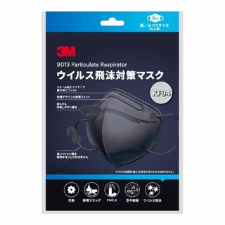 3M™ ウイルス飛沫対策マスク KF94BK3の画像 1枚目