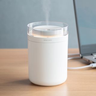 加湿器 卓上 超音波式 500ml 400-TOY047W サンワダイレクトのサムネイル画像 1枚目