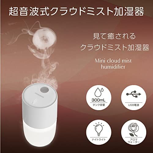 超音波式クラウドミスト加湿器 GREEN HOUSE(グリーンハウス)のサムネイル画像 2枚目