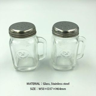 Mason Jar Salt&Pepper Shakersの画像 2枚目