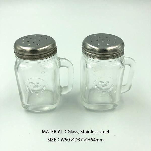 Mason Jar Salt&Pepper Shakers KIKKERLAND（キッカーランド）のサムネイル画像 2枚目