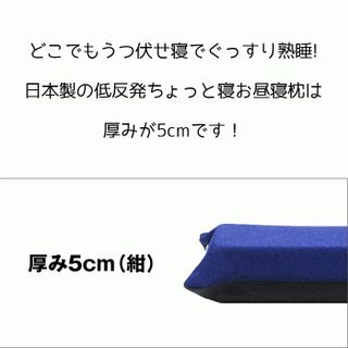 ずれないちょっと寝お昼寝枕 ソフトプレン工業株式会社のサムネイル画像 2枚目