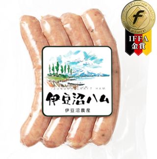 天然腸と宮城県産豚の あらびきウィンナー 90g ( 4本入 ) 伊豆沼農産のサムネイル画像 1枚目