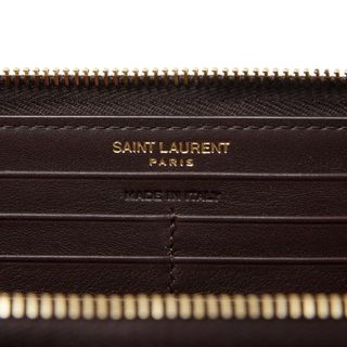 ラウンドファスナー 長財布 小銭入れ付き SAINT LAURENT（サンローラン）のサムネイル画像 4枚目