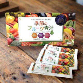 季節のフルーツ青汁ジュレ 450g（15g×30包） 誠心製薬のサムネイル画像 1枚目