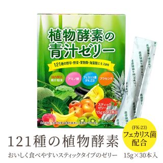 植物酵素の青汁ゼリー【30包】 佐藤薬品ヘルスケアのサムネイル画像 1枚目