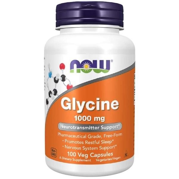 NOW Foods Glycine 1000㎎ iHerb（アイハーブ）のサムネイル画像 1枚目