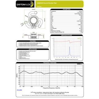 エキサイター　DAEX25　ペア Dayton Audioのサムネイル画像 4枚目
