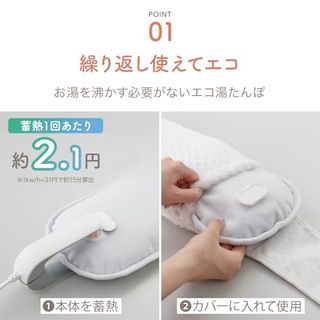 Eco Hot Water Belt [SHIZUKU e湯たんぽベルト ]の画像 3枚目