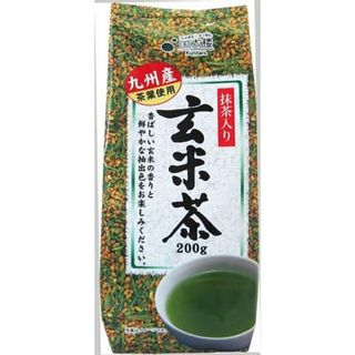 抹茶入りこうばしい玄米茶　200g×4個 国太楼のサムネイル画像 1枚目