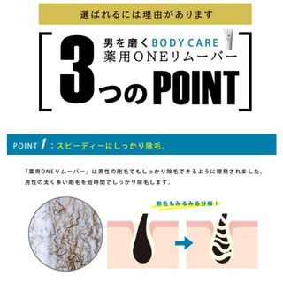 薬用ONEリムーバーの画像 2枚目