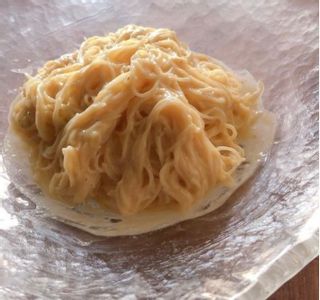 究極の冷製カルボナーラ パスタソース 白トリュフ風味 & パスタ(カッペリーニ)セット 【2食分】の画像 1枚目