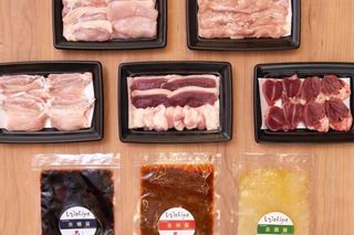 とり焼肉セット 5種の鶏肉と3種の醤の画像 2枚目