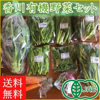 香川産 有機野菜セット ライトコース 7~8品 よしむら農園のサムネイル画像