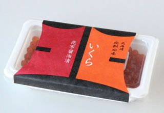 いくら昆布醤油漬（無添加） 140ｇ1個入 北海道　北釧水産のサムネイル画像