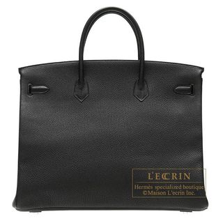 バーキン40　ブラックの画像 2枚目