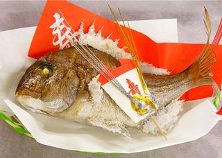 お食い初め 鯛 800g 魚幸のサムネイル画像 2枚目