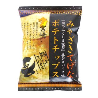 みやざきてげなポテトチップス 喜びスパイス味 120g 宮交ショップアンドレストランのサムネイル画像 1枚目