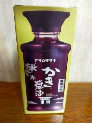 かき醤油 卓上用 化粧箱入り アサムラサキのサムネイル画像 2枚目