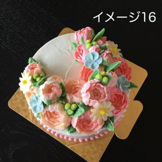 バタークリーム　フラワーケーキ（5号・15cm） Cafe de Realite（カフェ ド リアリティ）のサムネイル画像 3枚目