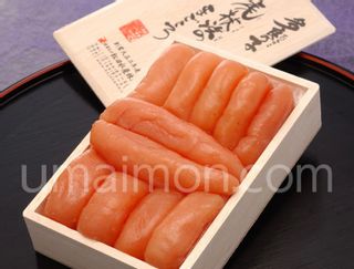 『多良の子 虎杖浜のまごころ』北海道産たらこ 約500g （10〜15本前後） カネシメ松田水産のサムネイル画像 1枚目