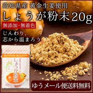 黄金しょうが粉末　20gの画像 1枚目