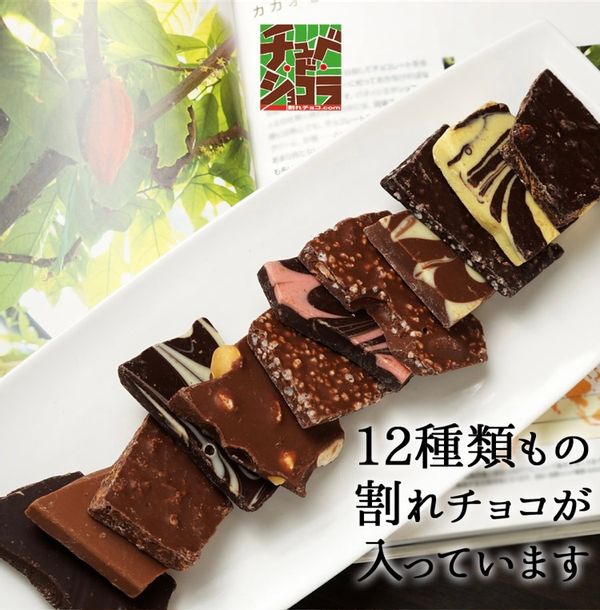 【割れチョコミックス12種1kg】の画像