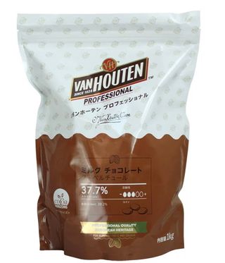 ミルクチョコレート 39% 1kg  バンホーテンのサムネイル画像 1枚目