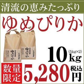 令和3年産 北海道産 清流ゆめぴりか 10kg 北海道・厳選ゆめぴりか 米のさくら屋のサムネイル画像