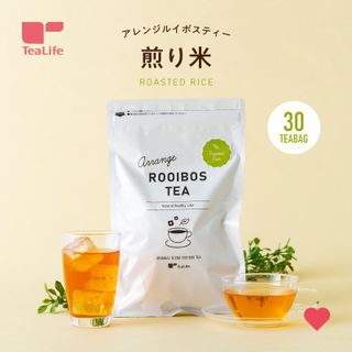 グリーンルイボスティー フレーバー 煎り米（玄米）入り（ 30包） Tealife（ティーライフ）のサムネイル画像 1枚目