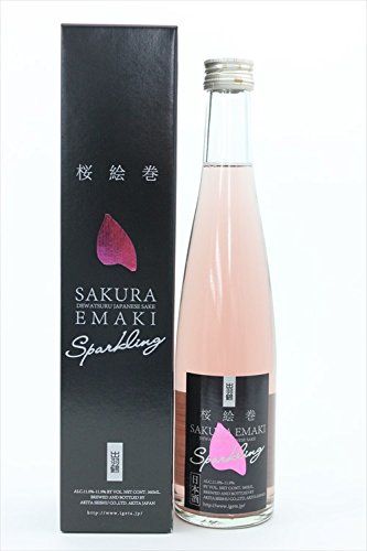 出羽鶴 桜絵巻sparkling　360mlの画像