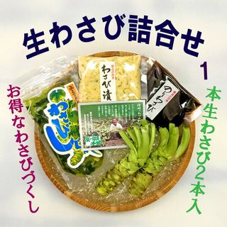 信州安曇野「生わさび詰合せ」の画像 1枚目