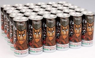 シャイニーアップルジュース ねぶた缶　250ml×30本の画像 1枚目