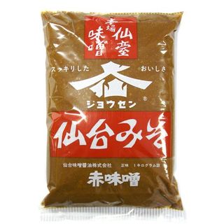 仙台みそ 赤味噌　1kg 仙台味噌醤油株式会社のサムネイル画像 1枚目