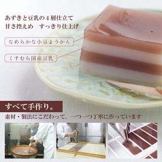 豆腐屋さんの豆乳水ようかん 豆腐処味匠くすむらのサムネイル画像 4枚目