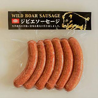 天然ジビエ いのしし肉 ソーセージ 6本の画像 1枚目