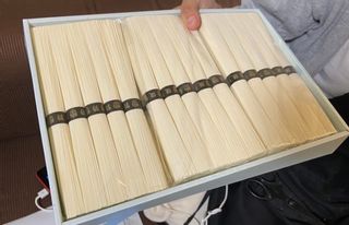 揖保乃糸特級 木箱入り 850g (50g×17束) 三盛物産のサムネイル画像 2枚目