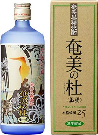 黒糖焼酎　奄美の杜　720ml　箱入りの画像 1枚目