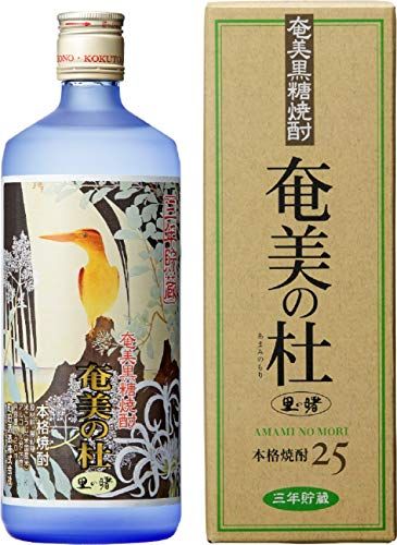 黒糖焼酎　奄美の杜　720ml　箱入りの画像