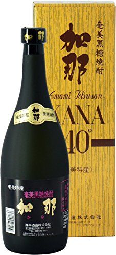 黒糖焼酎　加那　720ml 西平酒造株式会社のサムネイル画像 1枚目