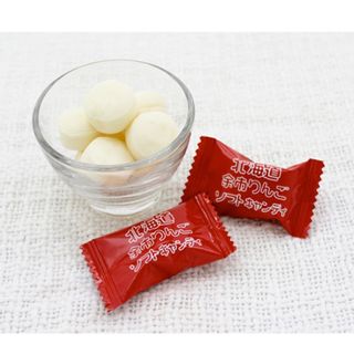 北海道余市りんごソフトキャンディ ロマンス製菓のサムネイル画像