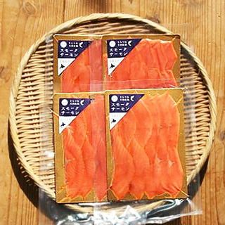 天然紅鮭スモークサーモン 400g さんつね（ざこばの朝市）のサムネイル画像 2枚目