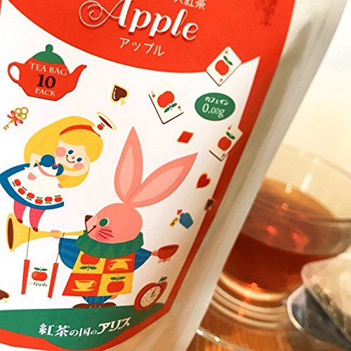 カフェインレス 紅茶 アップル 紅茶の国のアリスのサムネイル画像 1枚目