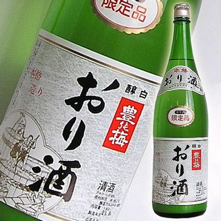 豊の梅 おり酒 720ml 高木酒造のサムネイル画像