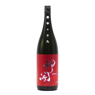 神開　激辛口　+19　純米 藤本酒造のサムネイル画像 1枚目